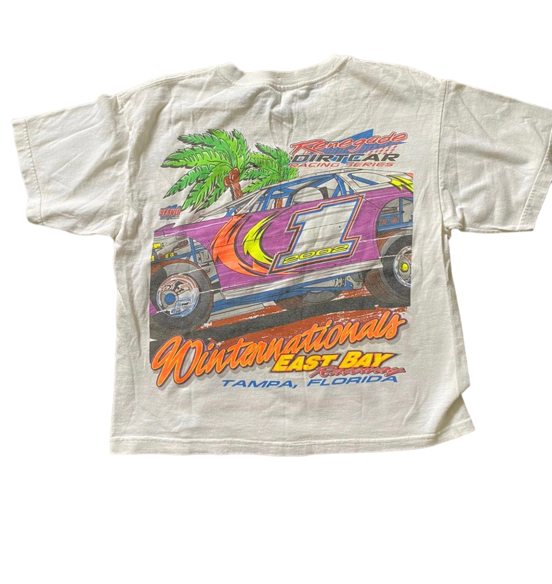 2002, Winter Nationals, East Bay Dirt Track Racecar, Tampa, FL | T-Shirt