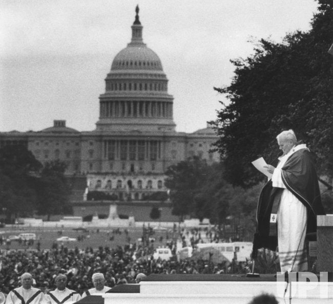 Pope, John Paul, II, MCMLXXIX, Mass on the Mall